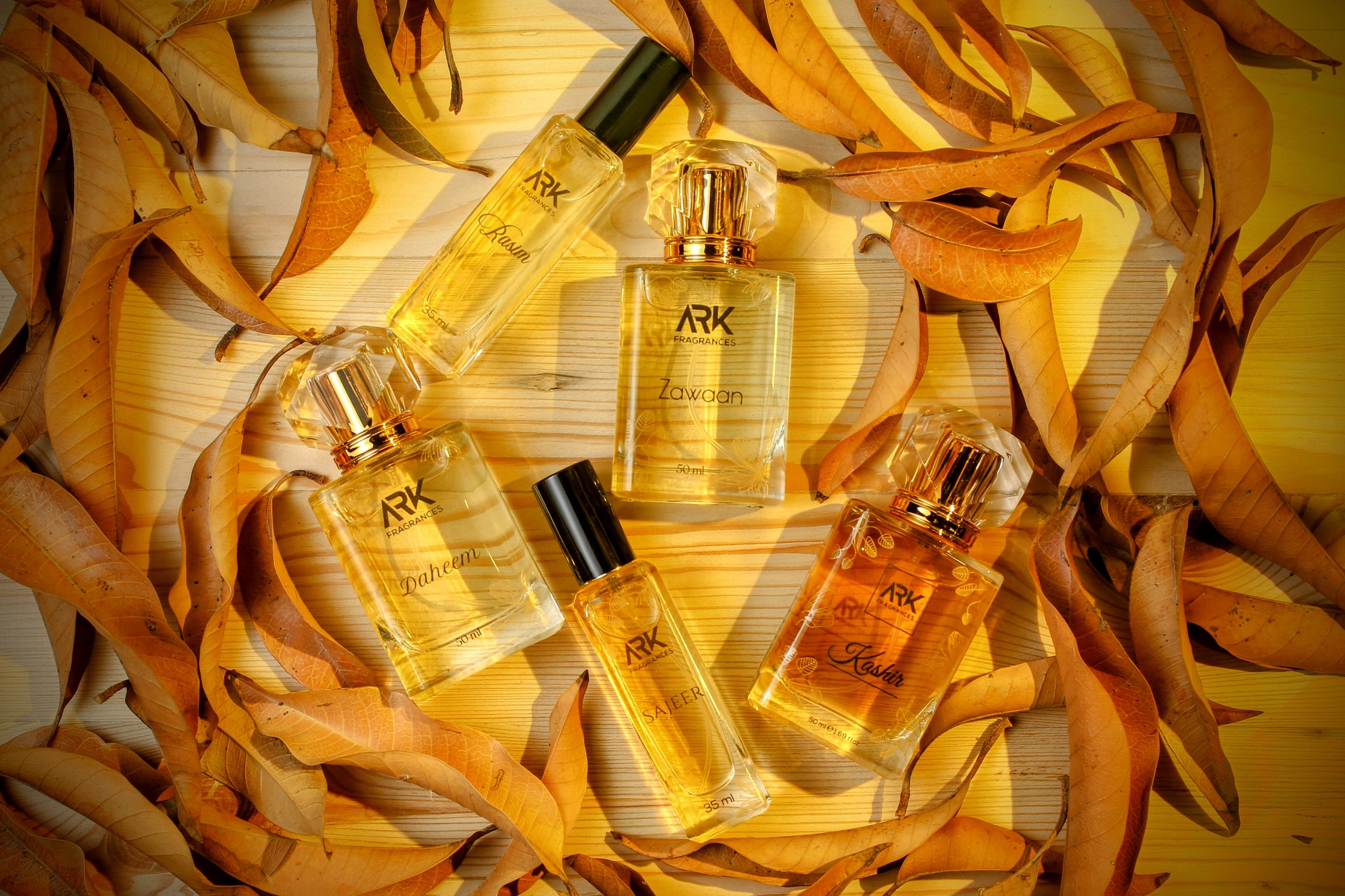 Explore the finest collection of premium attars and perfumes by fragrance notes including pure Oud, Floral, Woody, and Citrus. 100% alcohol-free and long-lasting scents by ARK Fragrances in Pakistan.