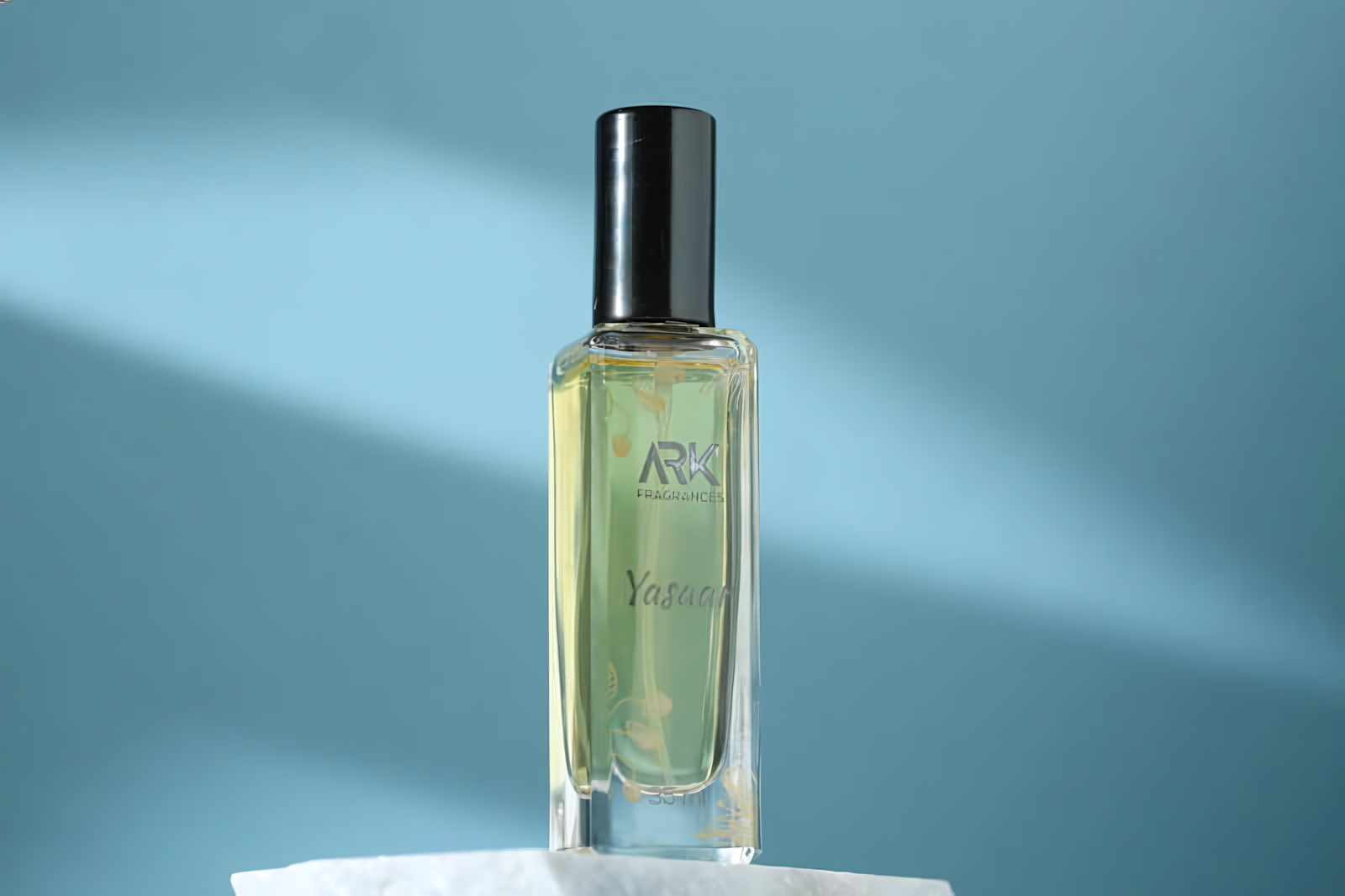 Order Yasaar 35ml by ARK Fragrances, the best perfume gift for her under 2000 PKR in Pakistan. A luxury floral fruity scent featuring Jasmine and Amber, perfect for birthdays, anniversaries, or Eid. We provide premium gift packaging and express delivery to Rawalpindi, Multan, Faisalabad, Peshawar, and nationwide. High-performance long-wear scent for the Pakistani climate.