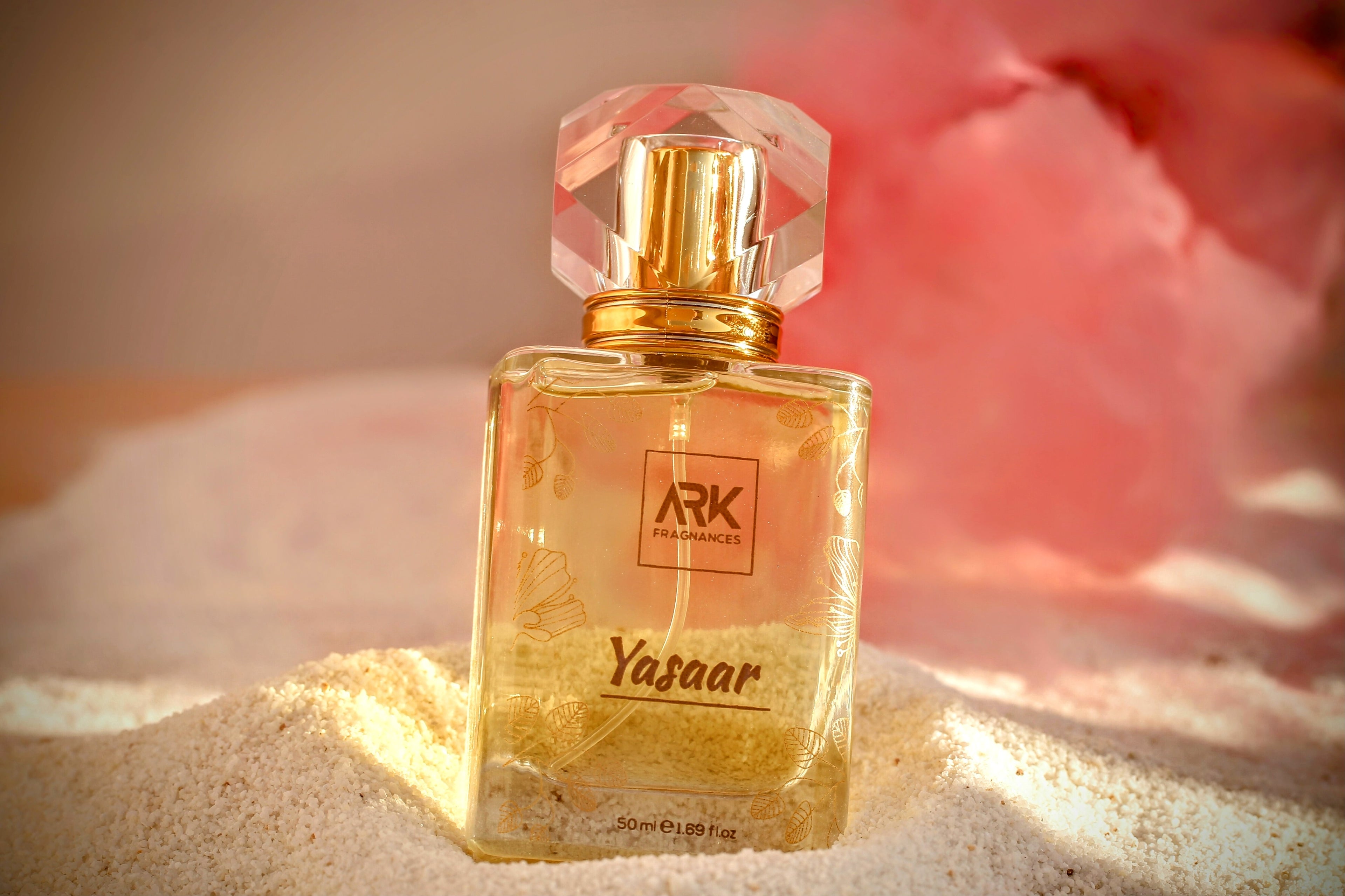 Buy Yasaar Perfume 50ml by ARK Fragrances best price in Pakistan. This premium long-lasting Eau de Parfum is the top choice for ladies looking for high-quality branded perfume in Karachi, Lahore, and Islamabad. Featuring a sweet floral fruity blend of Raspberry, Jasmine, and Honey, it competes with the best luxury perfume brands in Pakistan. We offer 100% original scent delivery in Rawalpindi, Multan, Faisalabad, Peshawar, Gujranwala, Sialkot, Hyderabad, Quetta, and nationwide. Shop online for the best frag