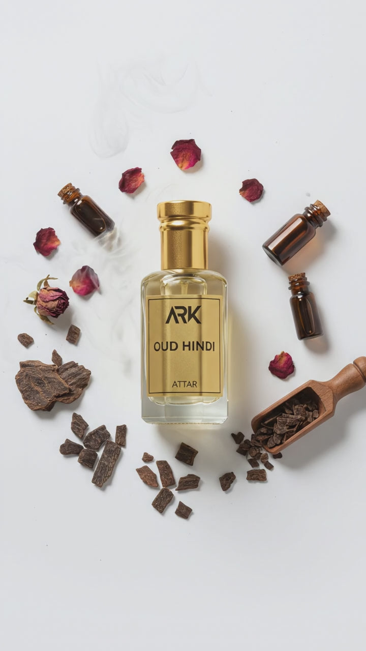 Oud Hindi - Premium Indian Agarwood Oil (Qadeem) | The Scent of Majesty